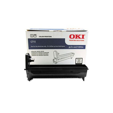 Oki OKI C711 Black Image Drum 20,000 Yield 44318504